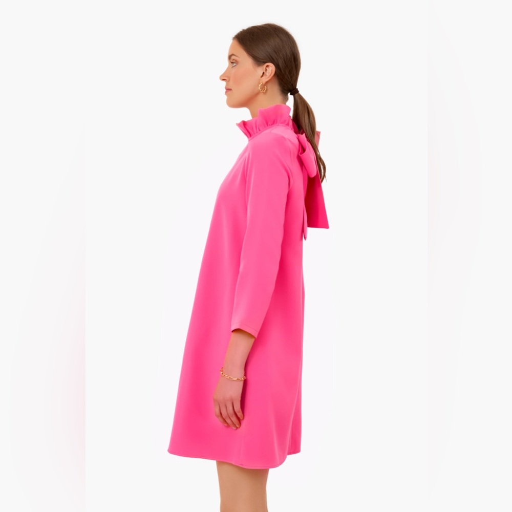 ❌❌🚫🚫🚫SOLD!!!! ❌❌🚫🚫🚫TUCKERNUCK Hot Pink Daphne Dress Size Large. - Picture 13 of 16